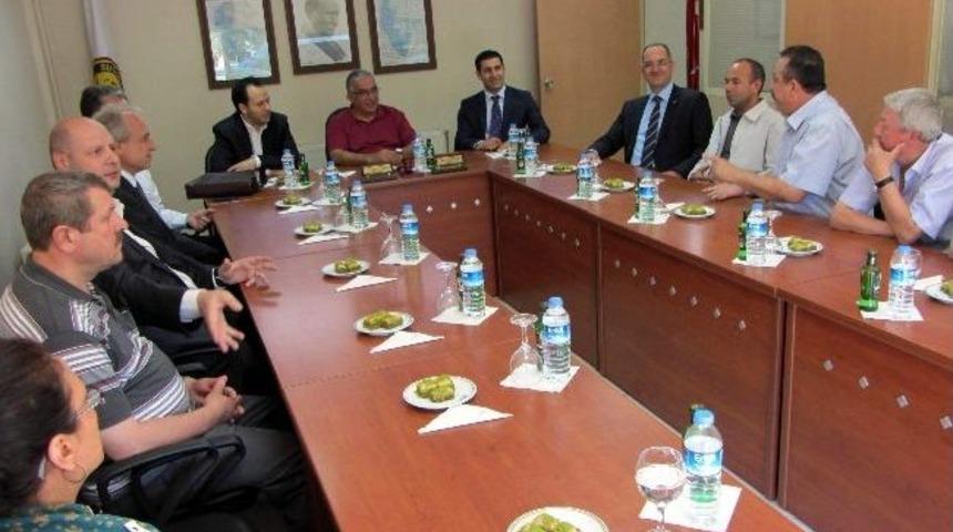 Bso Ve Bto'dan İl&ccedil;e Ziyaretleri