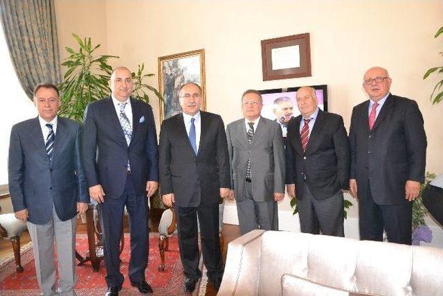 Vali Savaş’a Nezaket Ziyaretleri 2