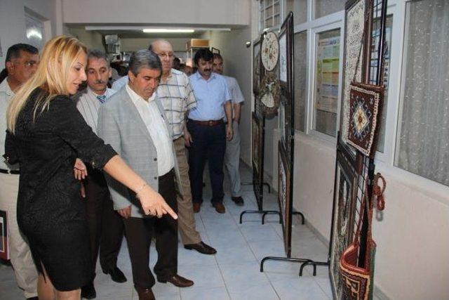 D&ouml;şemealtı nda Hem Yıl Sonu Sergisi A&ccedil;ıldı 1