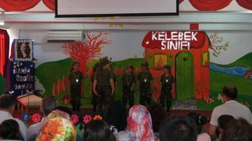 Didim&rsquo;de Minik Kelebekler Asker Oldu