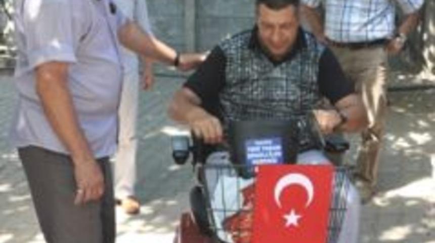 Engellilere ak&uuml;l&uuml; ara&ccedil;