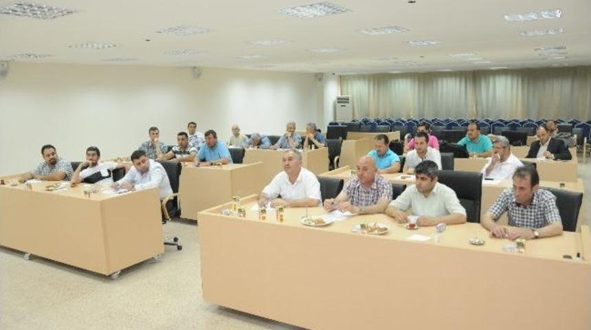 &Ccedil;olpan, Amat&ouml;r Spor Kul&uuml;plerinin Y&ouml;neticileriyle Toplantı Yaptı