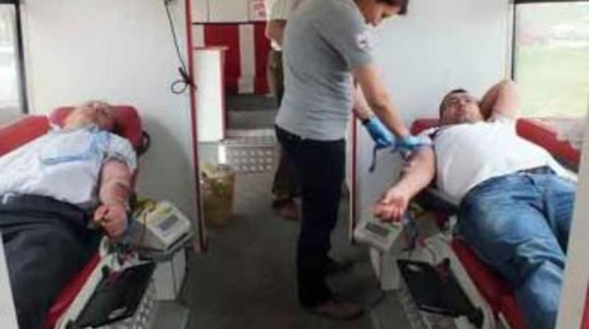 Pınarbaşı Halkından Kan Bağışı