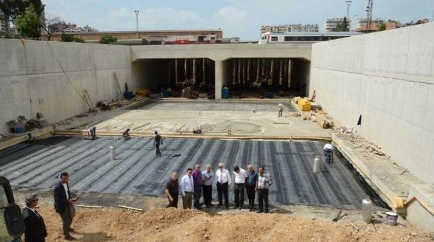 T&uuml;nel İnşaatında Hummalı &Ccedil;alışma