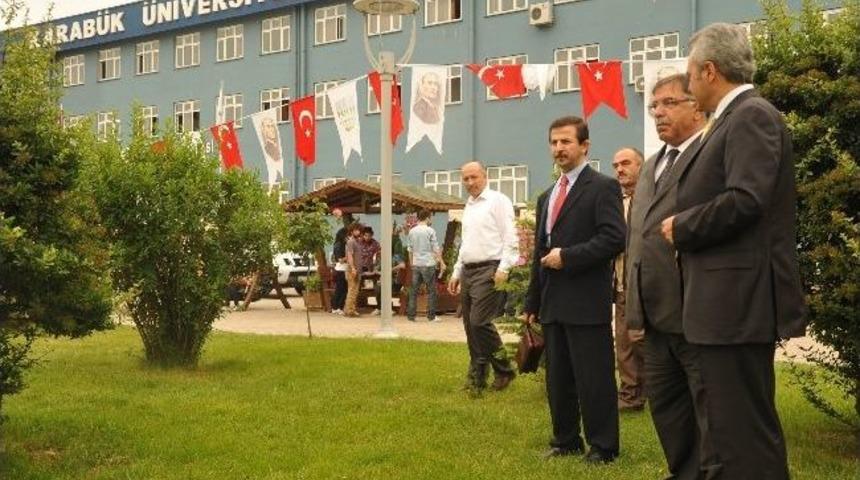 D&uuml;zce Valisi Adnan Yılmaz&rsquo;dan Kb&uuml; Rekt&ouml;r&uuml;ne Ziyareti
