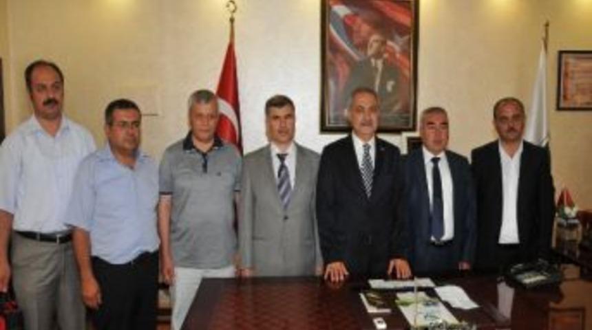 Otb Yeni Y&ouml;netimi Başkan Kara&rsquo;yı Ziyaret Etti