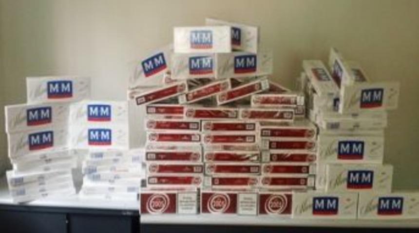 Tosya&rsquo;da Yolcu Otob&uuml;s&uuml;nde Ka&ccedil;ak Sigara Yakalandı