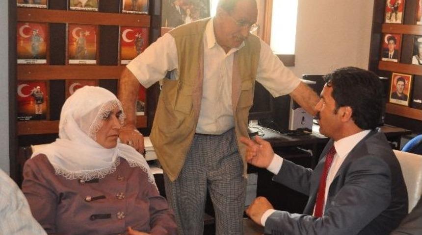 Başkan Yaman Şehit Aileleriyle Bir Araya Geldi