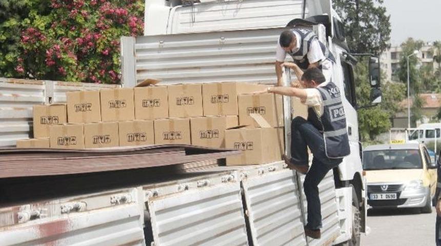 Mersin'de Ka&ccedil;ak İ&ccedil;ki Operasyonu