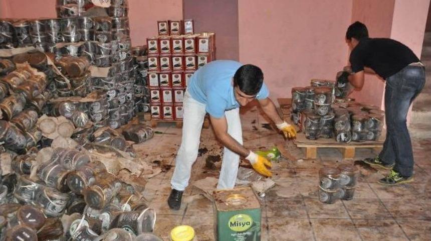 Diyarbakır&rsquo;da 7 Ton Bozuk Zeytin İmha Edildi