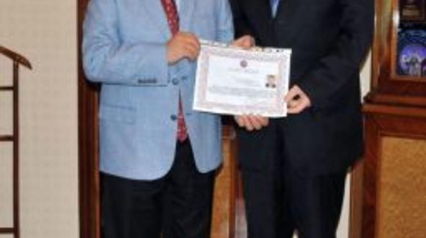 &Ouml;rnek Doktora Başarı Belgesi