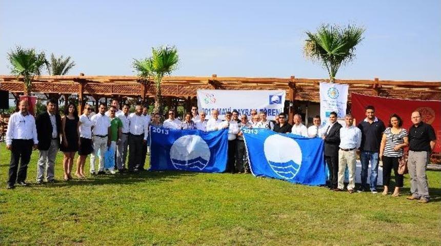 Kızılağa&ccedil; Turizm B&ouml;lgesinde 13 Tesise Mavi Bayrak Verildi