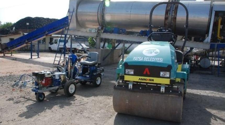 Fatsa Belediyesi&rsquo;ne İş Makinesi Takviyesi