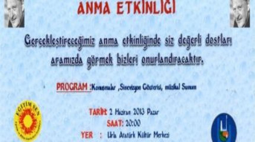 Nazım Hikmet Urla&rsquo;da Anılacak