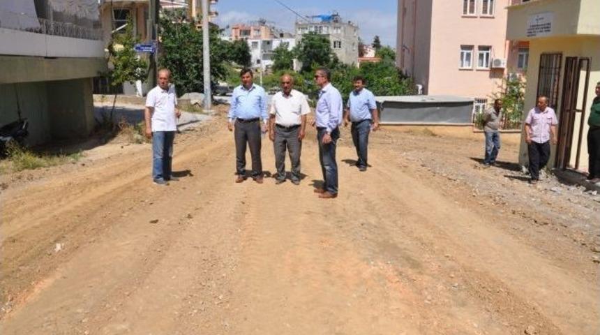 Anamur'da Asfalt &Ccedil;alışmaları Başladı