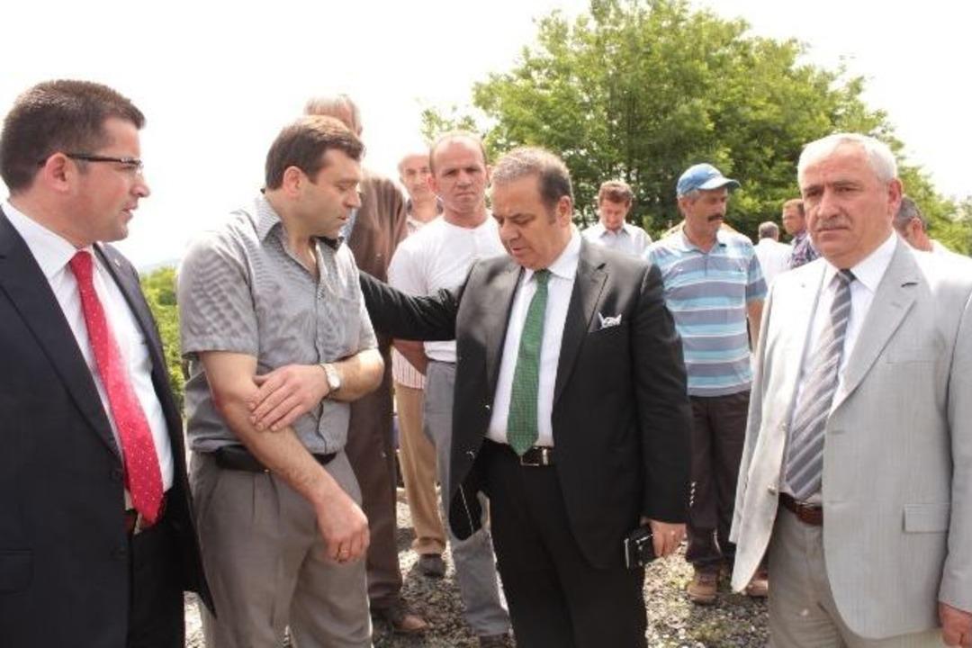 Kazaya İlk M&uuml;dahale Kaymakamdan