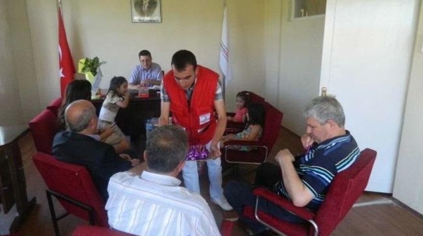 Minik &Ouml;ğencilerinden Kızılaya Ziyaret