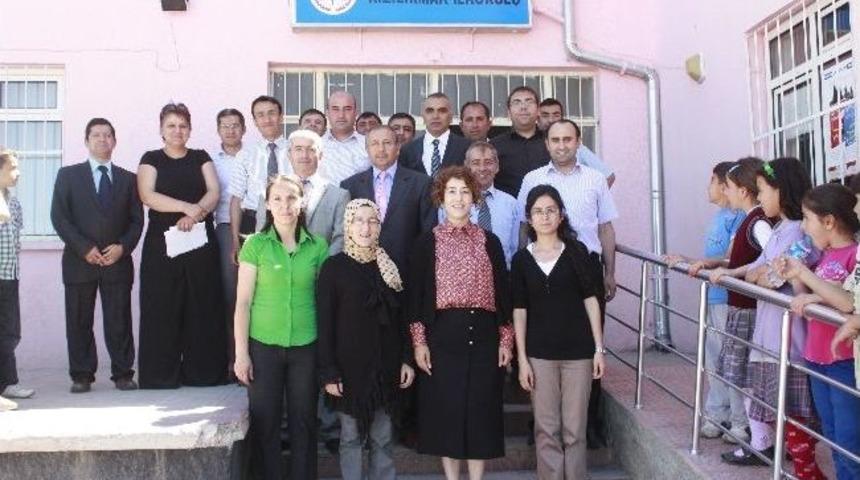 Aksaray Milli Eğitim Müdürü Deneri, Okulları Denetledi