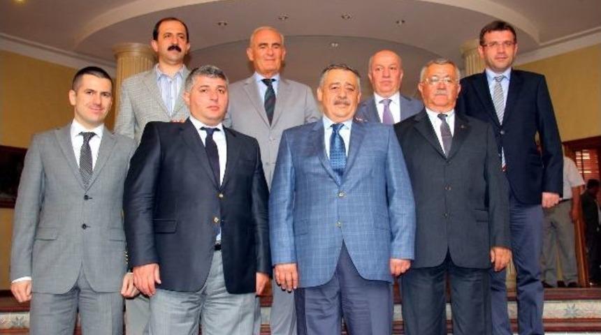 Borsa Başkanı &Ccedil;akır&rsquo;dan Başkan Yılmaz Ve Vali Aksoy&rsquo;a Ziyaret