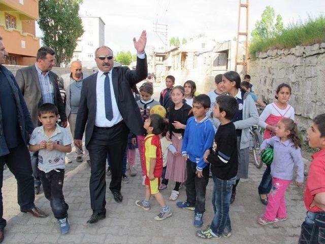 Başkan Arslan, Okumaevi Inşaatını Inceledi 1