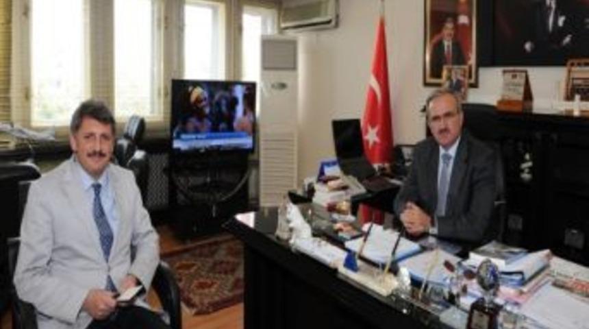 &Ouml;nc&uuml;l&rsquo;den Vali Karaloğlu&rsquo;na Veda Ziyareti