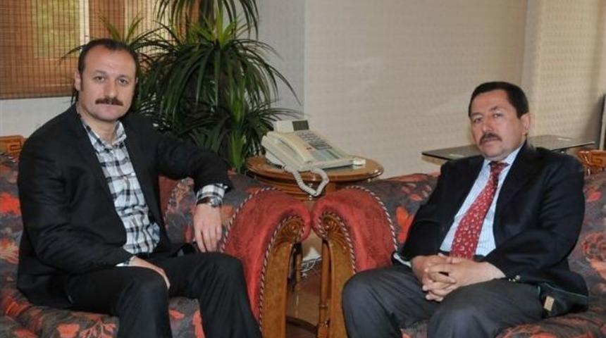 M&uuml;steşar Aslan'dan Vali Balkanlıoğlu'na Ziyaret