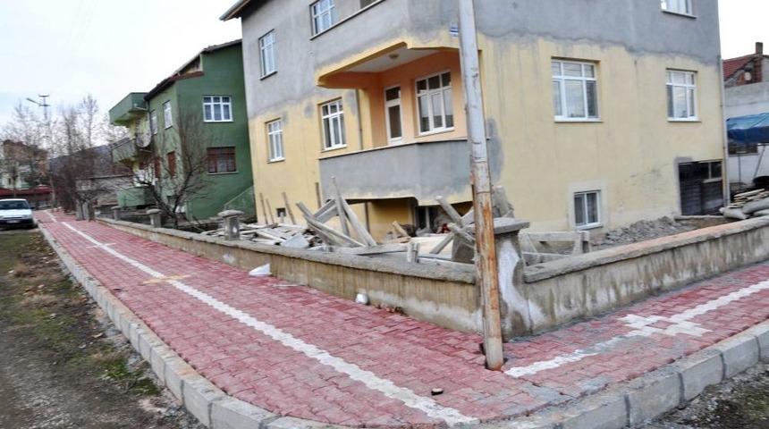 Zile'de Parke &Ccedil;alışmaları Devam Ediyor