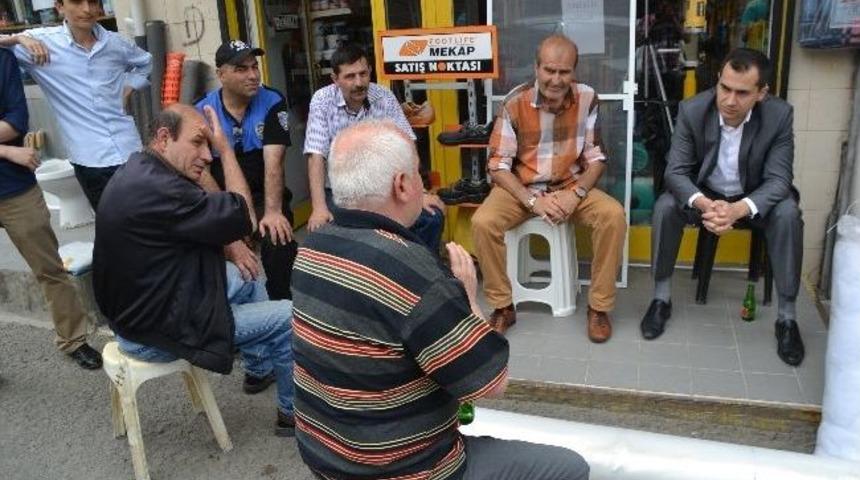 Emniyet M&uuml;d&uuml;r&uuml;nden Saray Caddesi Esnafına Teşekk&uuml;r