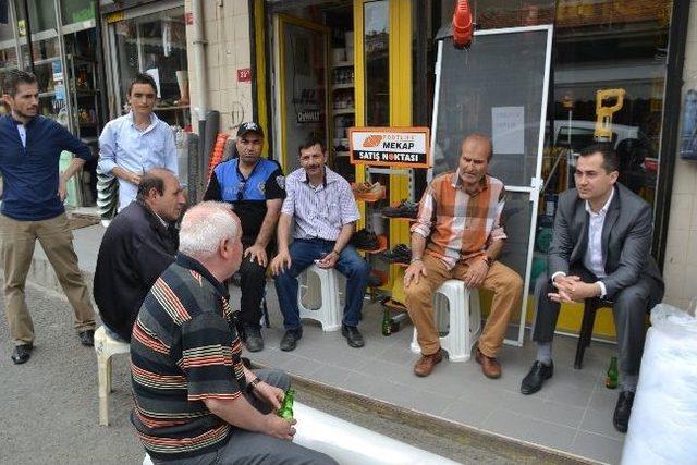 Emniyet Müdüründen Saray Caddesi Esnafına Teşekkür