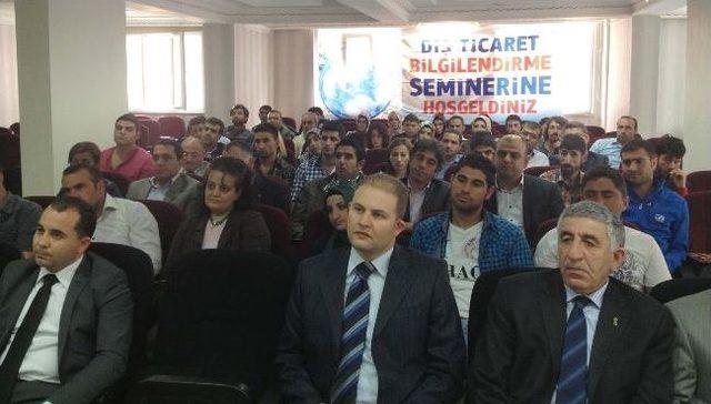 Daib Muş’ta İhracatın Artması İçin Seminer Düzenledi