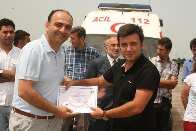 Ambulans Şoförlerine İleri Sürüş Teknikleri Eğitimi 1