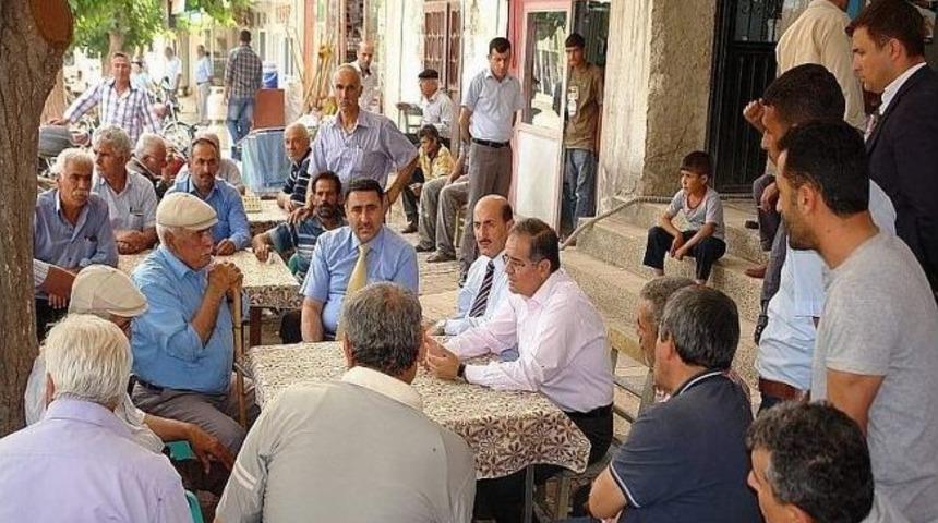 Kilis Valisi Tapsız, Elbeyli'de Vatandaşlarla Sohbet Etti