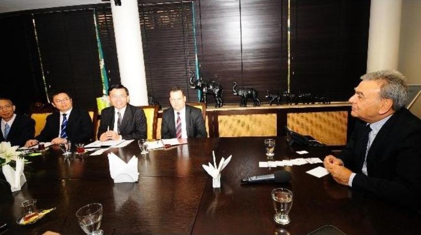 Başkan Kocaoğlu, &Ccedil;inli İşadamlarını Ağırladı