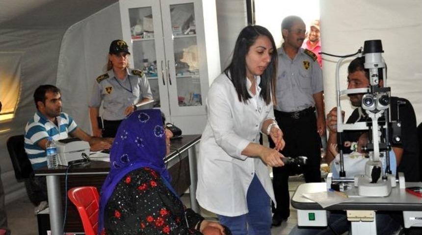 S&uuml;leyman Şah &Ccedil;adır Kentte G&ouml;z Taraması