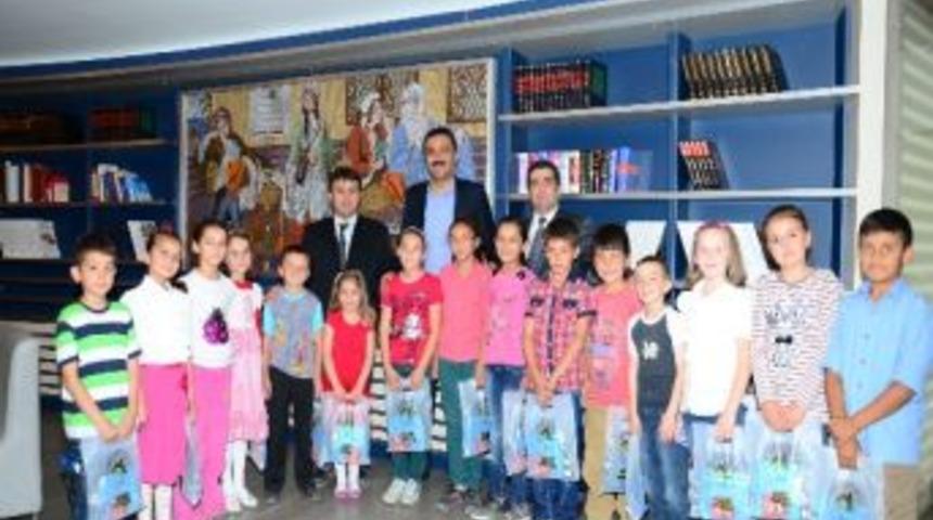 Başkan Bayram&rsquo;a Nasırlı Okulu &Ouml;ğrencilerinden Ziyaret