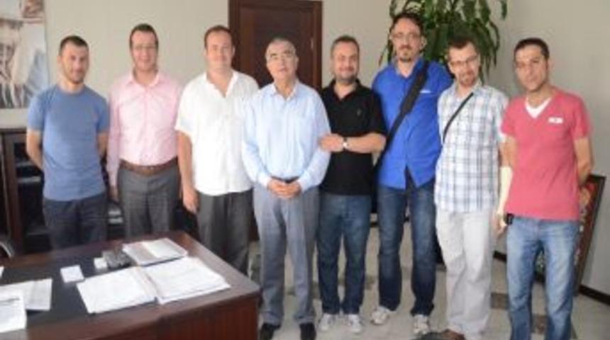 &Ccedil;orlu Gazeteciler Derneği&rsquo;nden Başkan Baysan&rsquo;a Ziyaret