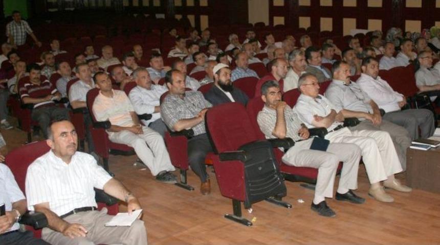 Yaz Kuran Kursları &Ouml;ncesi Eğiticilere Seminer