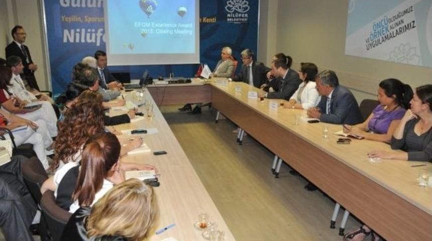 Efqm Heyetinden Nil&uuml;fer Belediyesi&rsquo;ne Olumlu Değerlendirme