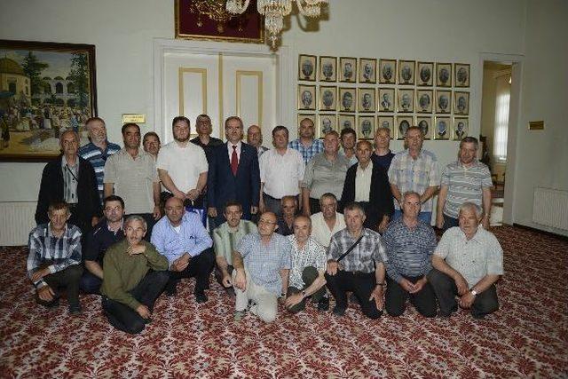 Madan M&uuml;sl&uuml;manlarından Başkan Altepe ye Ziyaret 1