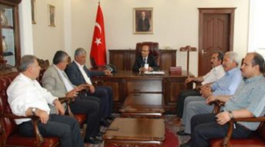 Atso Y&ouml;netim Kurulundan Vali Demirtaş&rsquo;a Ziyaret