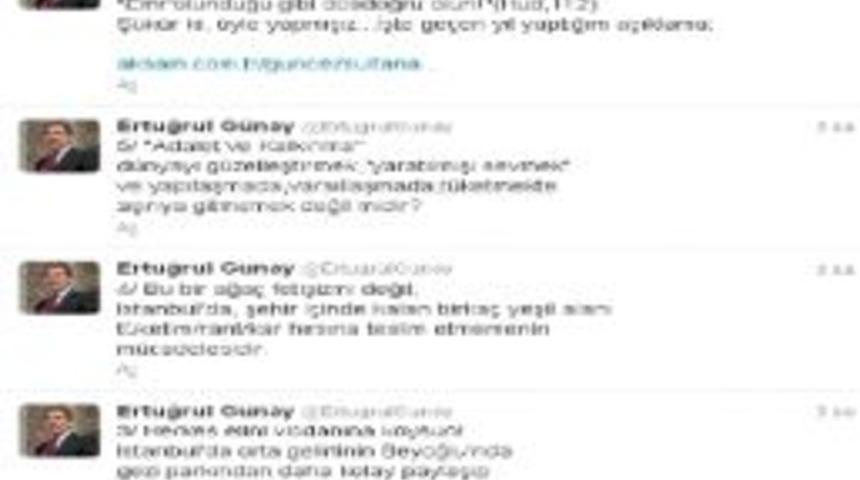 Eski K&uuml;lt&uuml;r Bakanı G&uuml;nay'dan &ldquo;gezi Parkı&rdquo; Eleştirisi