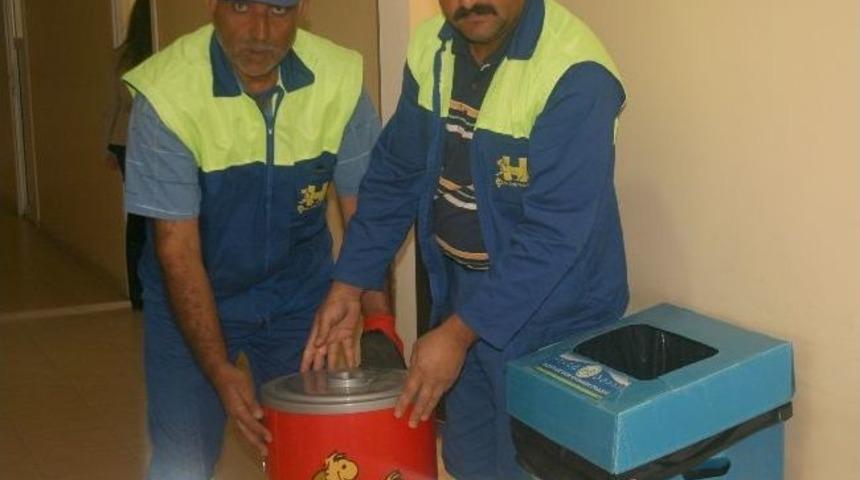 Boz&uuml;y&uuml;k'te Atık Pil Toplama Yarışması Sona Erdi