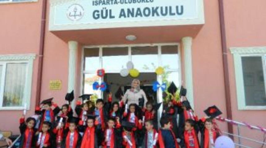Anaokulu Öğrencileri Mezuniyet Coşkusu Yaşadı