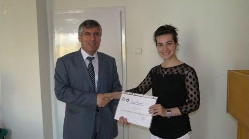 Tarım Kontrol G&ouml;revlisi Sertifikaları Verildi