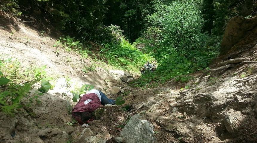 Ayder'de ATV U&ccedil;uruma Yuvarlandı: 1 &Ouml;l&uuml;