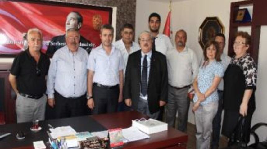 Nazilli Chp&rsquo;den Emniyet M&uuml;d&uuml;r&uuml;&rsquo;ne Ziyaret