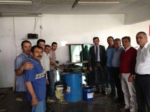 Ak Parti Yozgat İl Başkanı A&ccedil;ıkg&ouml;z Sanayi Esnafını Ziyaret Etti 1