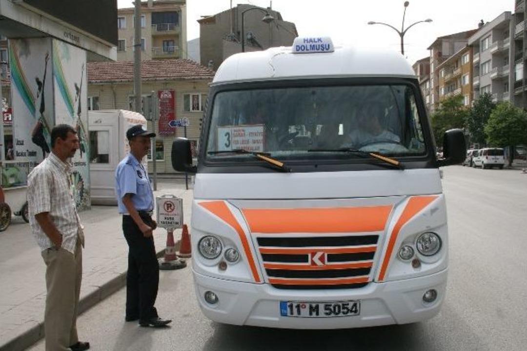 Zabıtadan Dolmuşlara Denetim