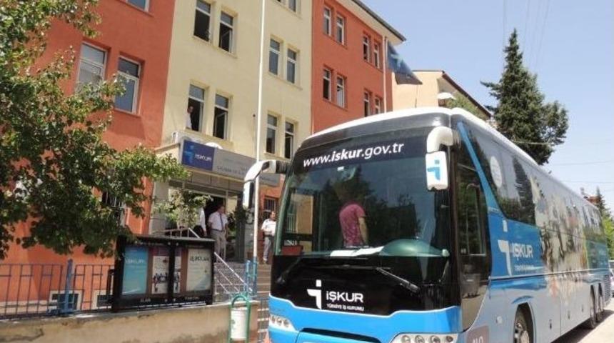 İş-kur Tanıtım Otob&uuml;s&uuml; Gaziantep&rsquo;te