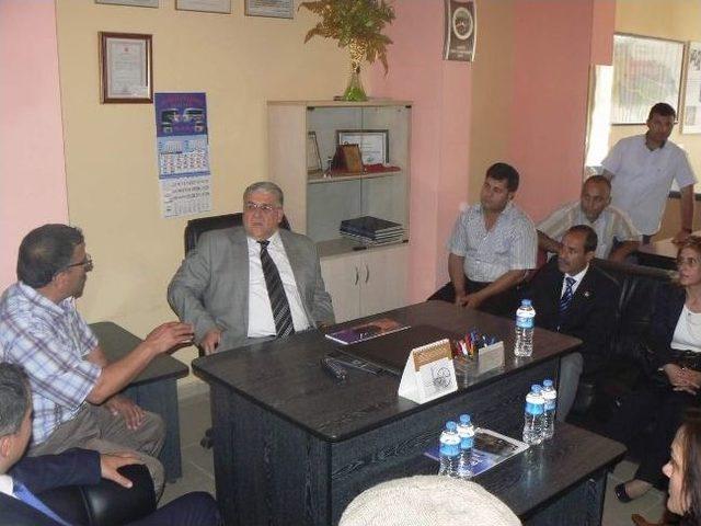 Mhp Bilecik Milletvekili Bahattin Şeker in Oda Ve Kurum Ziyaretleri 2